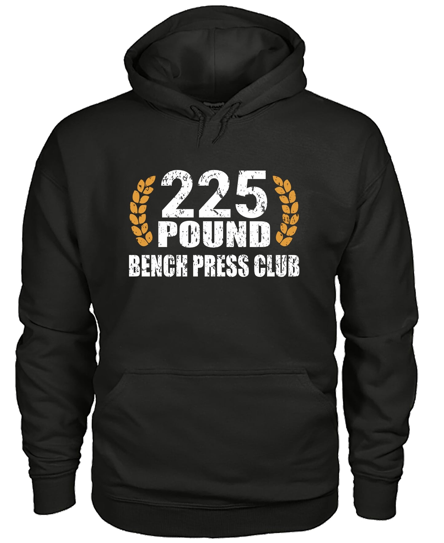 225 Bench Press Club Gym Hoodie