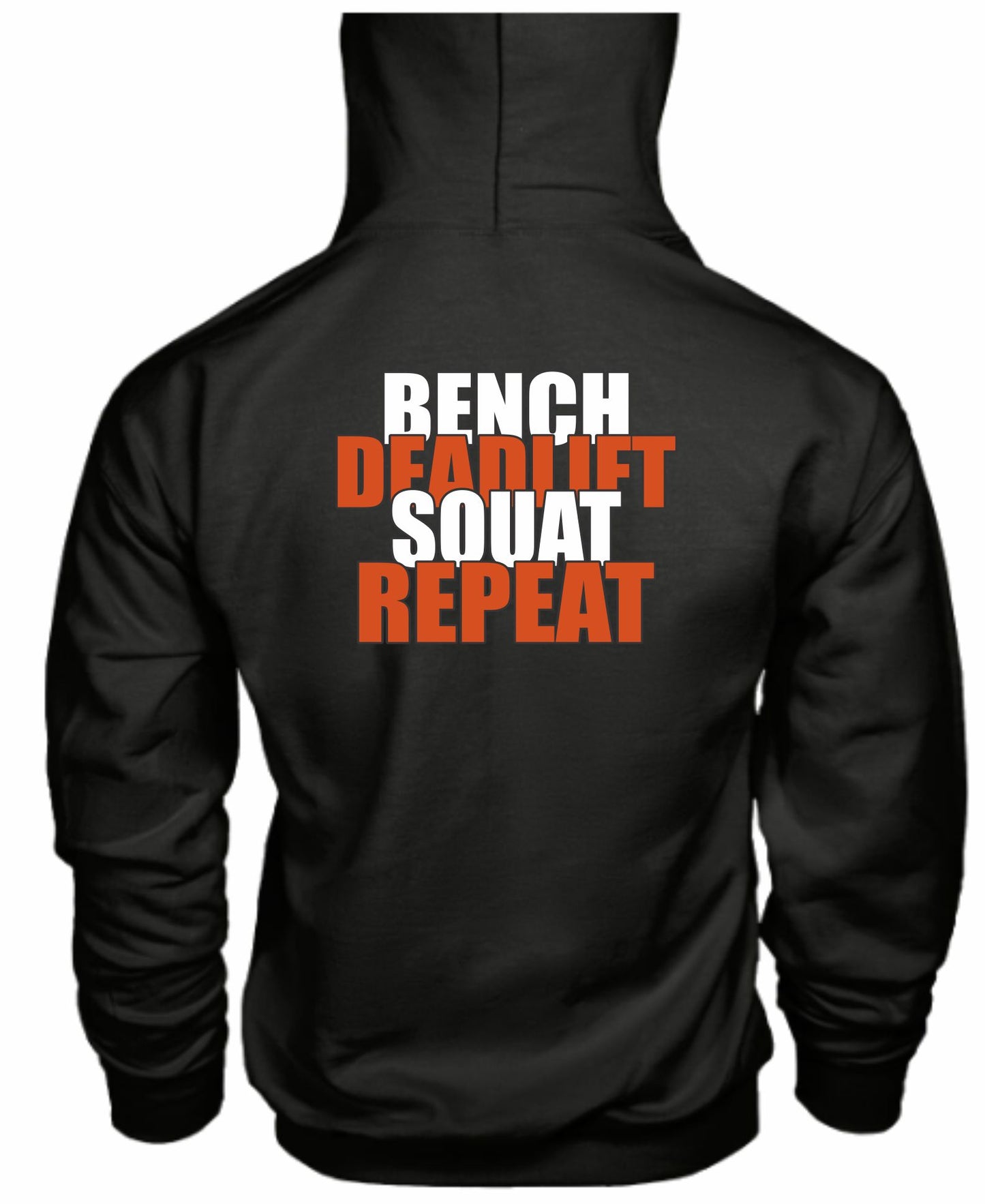 Fitness Hoodie (Front and Back)
