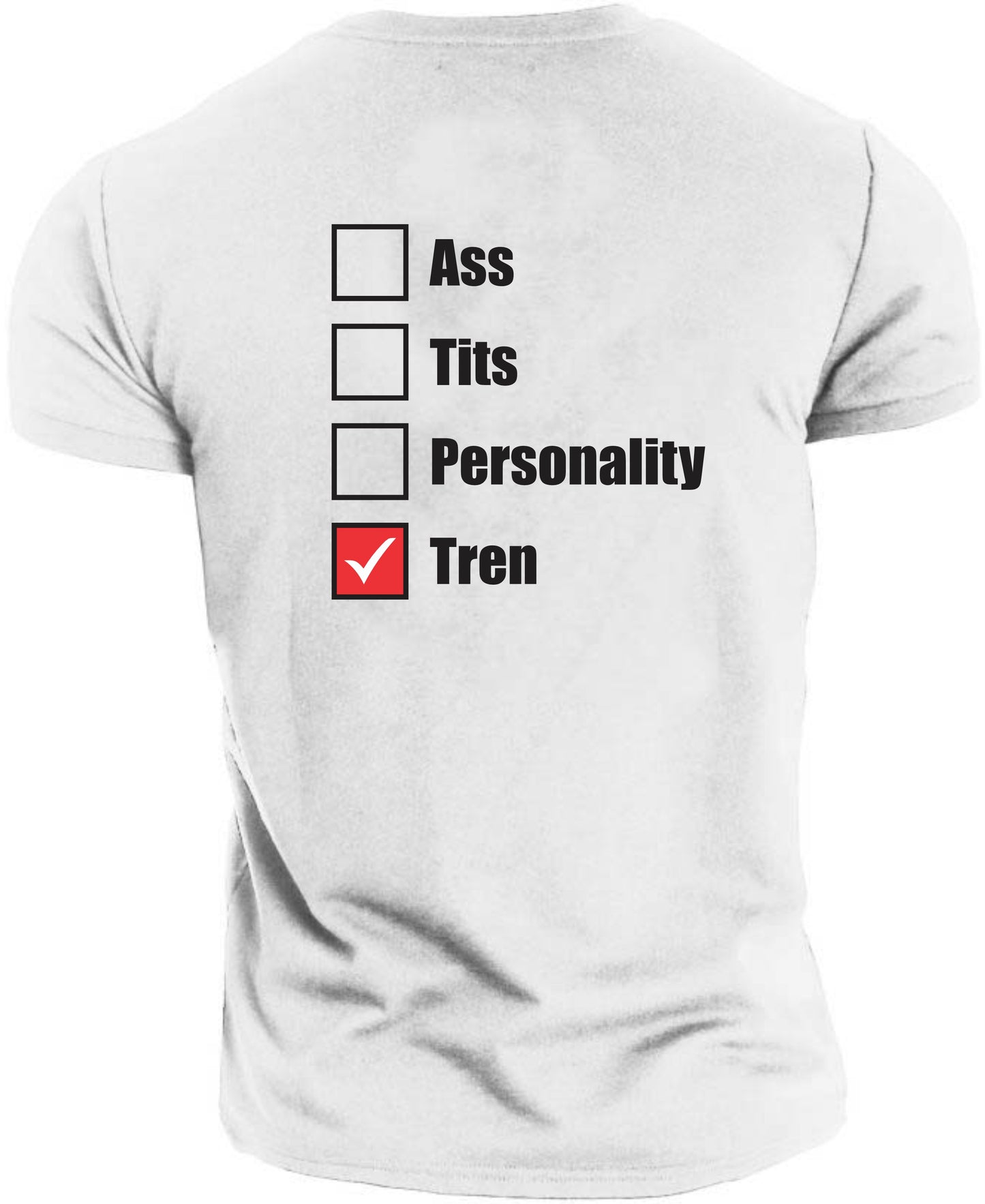 Gym T-shirt Backside