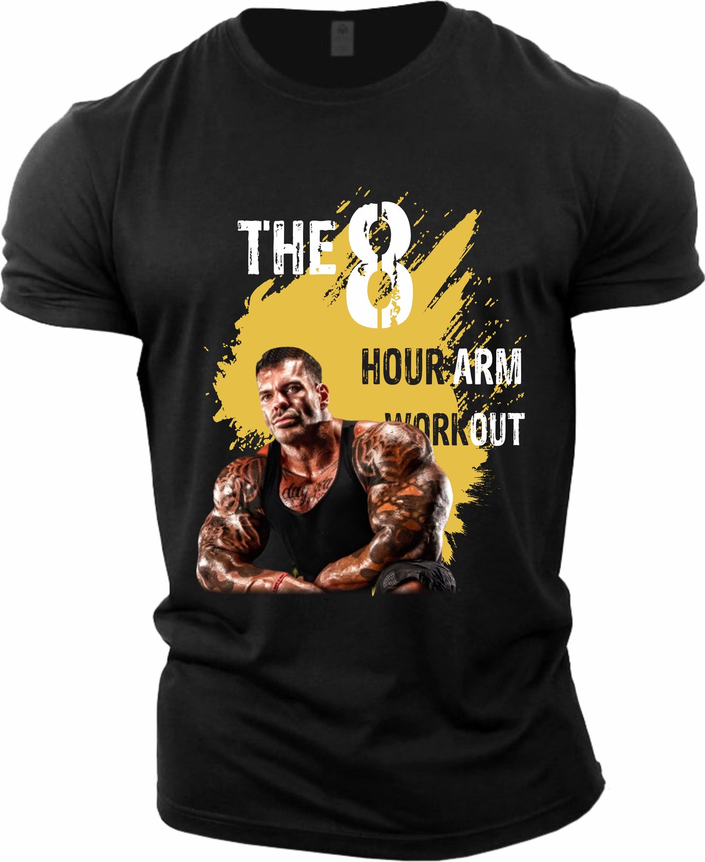 Gym T-shirt Rich Piana (8 hour arm workout )