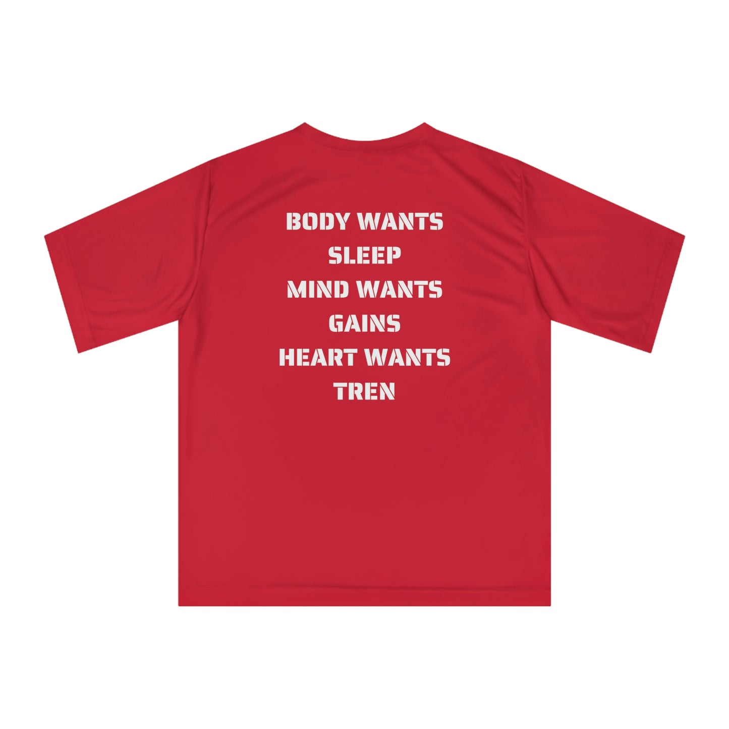 Oversized Zone Performance T-shirt Allnatty (Front and Back side)