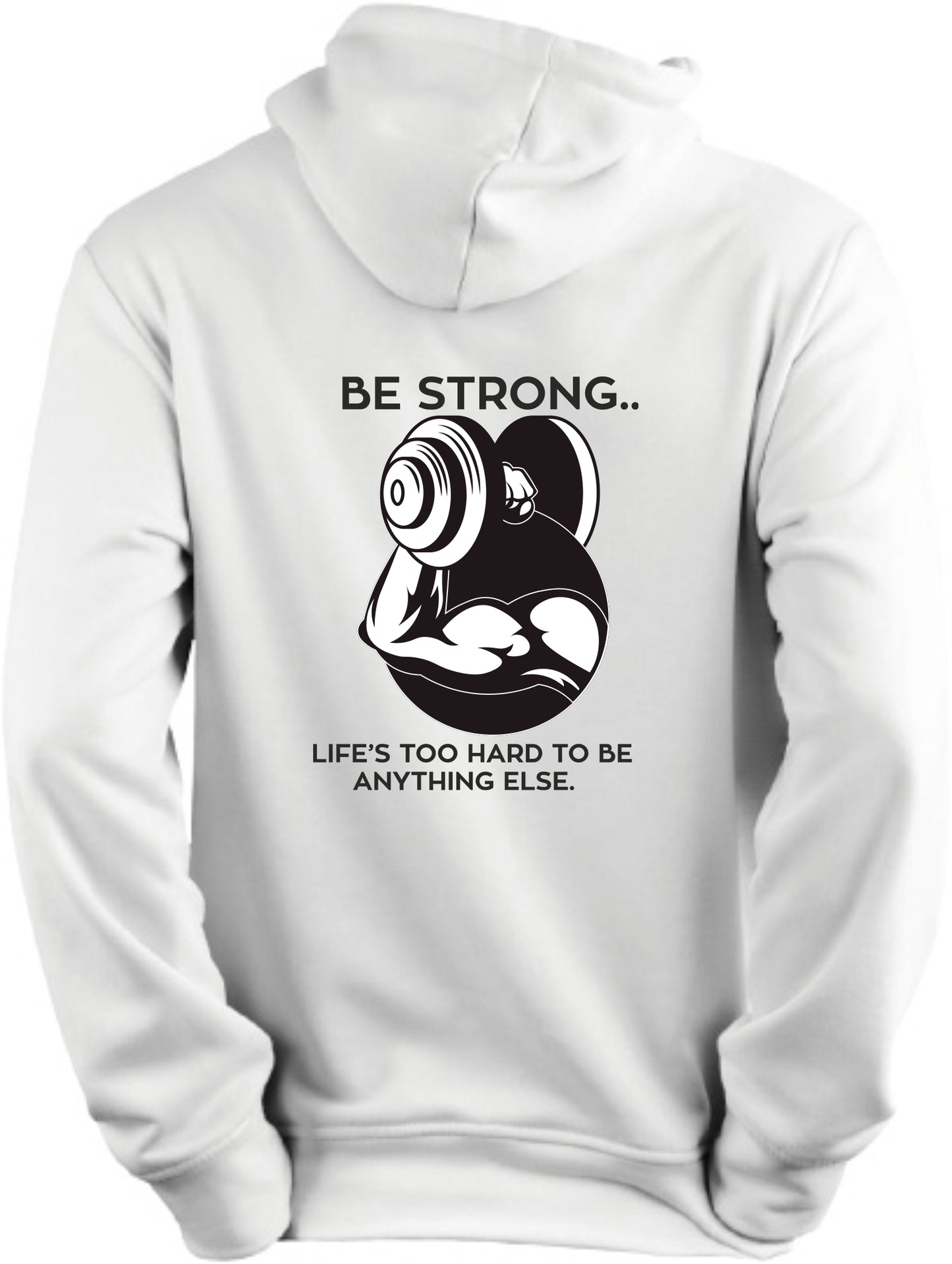 Fitness Hoodie (Front and Back)