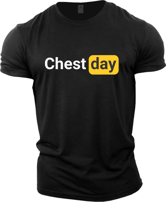 Gym T-shirt ChestDay Classic Tee
