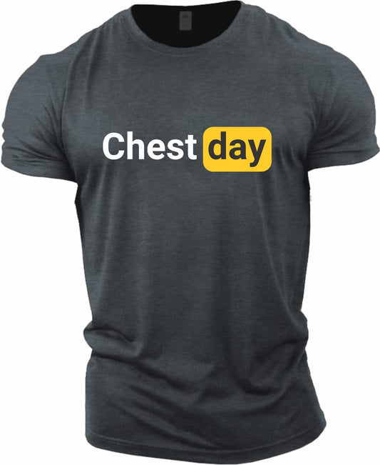 Gym T-shirt ChestDay Classic Tee