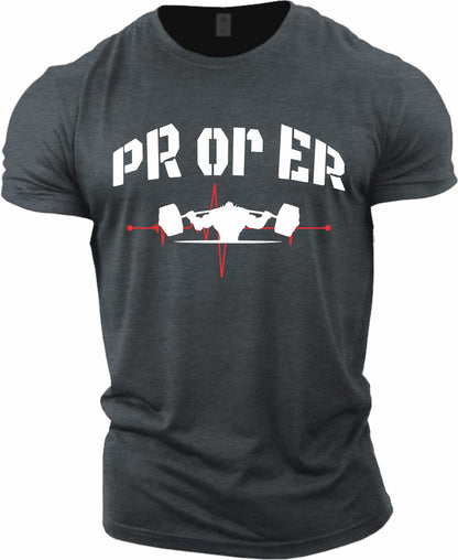 Gym T-shirt PR or ER