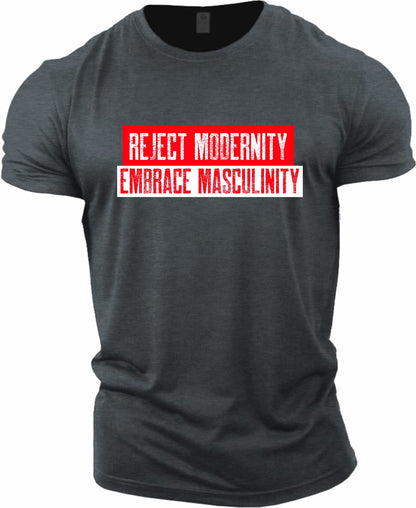 GYM T-SHIRT (EMBRACE MASCULINITY)